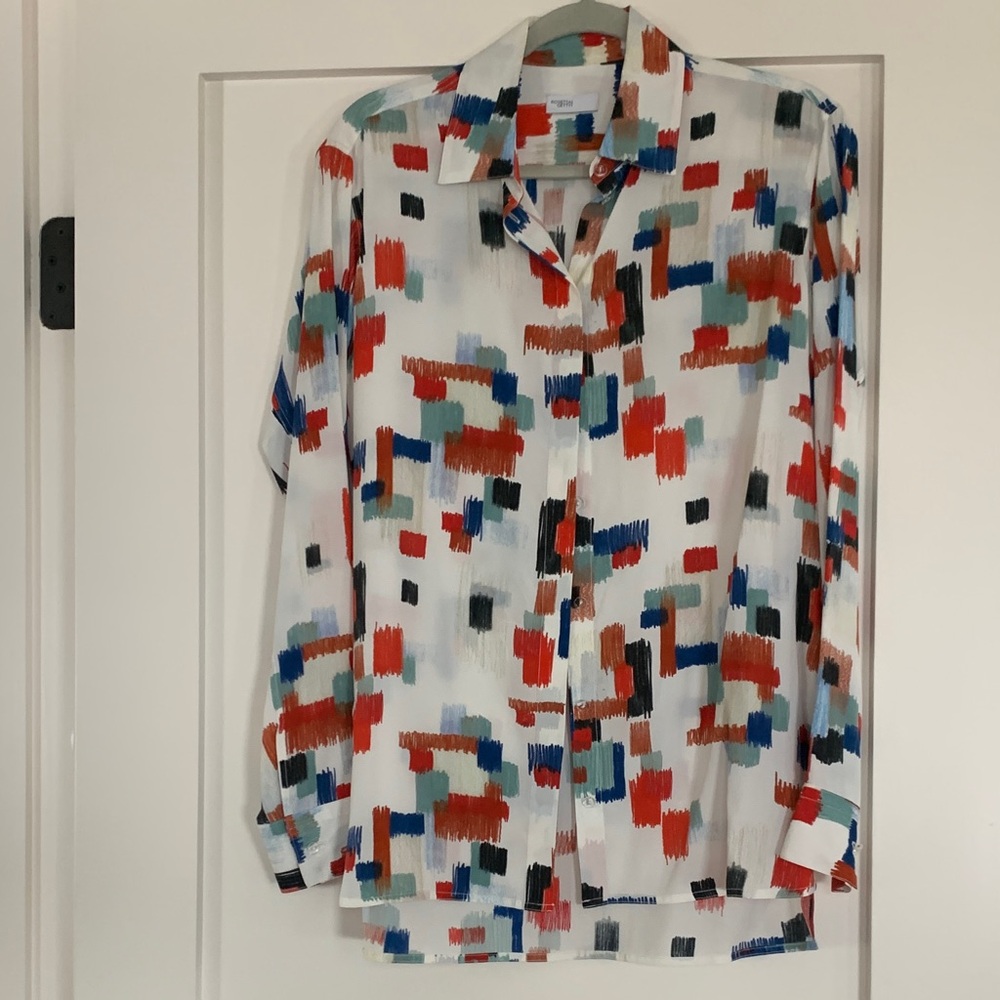 Rosetta Getty Multicolor Brushstroke Shirt